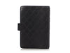 Chanel Vintage Black Quilted Caviar Agenda