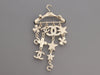 Chanel CC Logo Charms Clothes Hanger Brooch