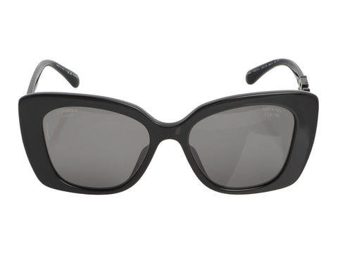 Chanel Black Cat Eye Sunglasses