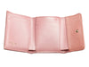 Chanel Iridescent Pink Quilted Caviar Compact Wallet