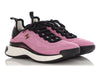 Chanel Pink Suede Calfskin Sneakers