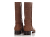 Chanel Brown Leather Riding Boots