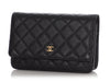 Chanel Black Quilted Caviar Wallet on Chain WOC