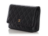 Chanel Black Quilted Caviar Wallet on Chain WOC