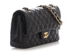 Chanel Medium/Large Black Quilted Lambskin Classic Double Flap