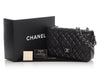 Chanel Jumbo Black Quilted Caviar Classic Double Flap