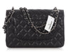 Chanel Jumbo Black Quilted Caviar Classic Double Flap