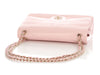 Chanel Jumbo Light Pink Matte Alligator Classic Double Flap