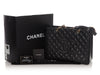 Chanel Black Quilted Caviar Grand Shopping Tote GST