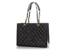 Chanel Black Quilted Caviar Grand Shopping Tote GST