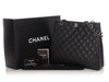 Chanel Black Quilted Caviar Tote