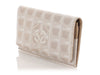 Chanel Vintage Beige Travel Ligne Long Wallet