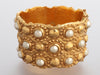 Chanel Vintage Wide Pearl Bangle