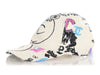 Chanel White CC Graffiti Baseball Hat