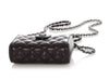 Chanel Mini Black Quilted Lambskin Crossbody Phone Case