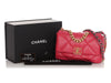 Chanel Small/Medium Pink Quilted Lambskin 19 Flap