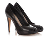 Chanel Black Capped Toe Pumps