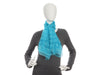 Chanel Turquoise Chiffon Scarf