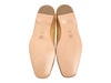 Chanel Camel Wood Logo Loafers