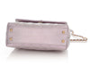 Chanel Mini Iridescent Lilac Caviar Coco Handle