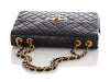 Chanel Vintage XL Jumbo Black Quilted Lambskin Classic Flap