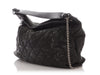 Chanel Black Quilted Iridescent Calfskin Coco Daily Hobo