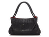 Chanel Black Python Expandable Yacht Hobo