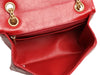 Chanel Mini Red Quilted Aged Calfskin Reissue 224