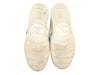 Chanel Greige Suede and Mesh Sneakers