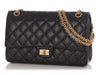 Chanel Black Quilted Caviar Reissue 226