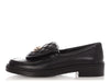 Chanel Black Lambskin Loafers