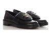 Chanel Black Lambskin Loafers