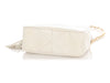 Chanel Vintage Small White Lizard Camera Bag