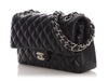 Chanel Medium/Large Black Quilted Lambskin Classic Double Flap