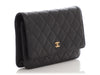 Chanel Black Quilted Caviar Wallet On Chain WOC