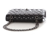 Chanel Medium/Large Black Puffy Quilted Lambskin Classic Double Flap