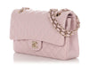 Chanel Medium/Large 21S Light Pink Rose Claire Caviar Classic Double Flap