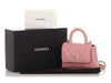 Chanel Pink Quilted Caviar Nano Coco Handle