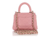 Chanel Pink Quilted Caviar Nano Coco Handle