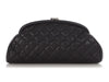 Chanel Black Quilted Caviar Timeless Clutch