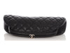 Chanel Black Quilted Caviar Timeless Clutch