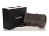 Chanel Jumbo Taupe and Navy Distressed Calfskin Paris-Cuba Classic Double Flap