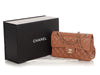 Chanel Small Caramel Quilted Lambskin Classic Double Flap