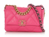 Chanel Medium Dark Pink 19 Flap