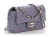 Chanel Mini Light Purple Quilted Lambskin Rectangular Classic