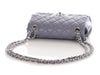 Chanel Mini Light Purple Quilted Lambskin Rectangular Classic