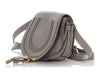 Chloé Mini Cashmere Gray Marcie Saddle Bag