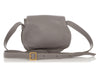 Chloé Mini Cashmere Gray Marcie Saddle Bag