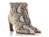 Chloé Snakeskin Effect Oli Ankle Boots