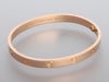 Cartier 18K Rose Gold Love Bracelet 19